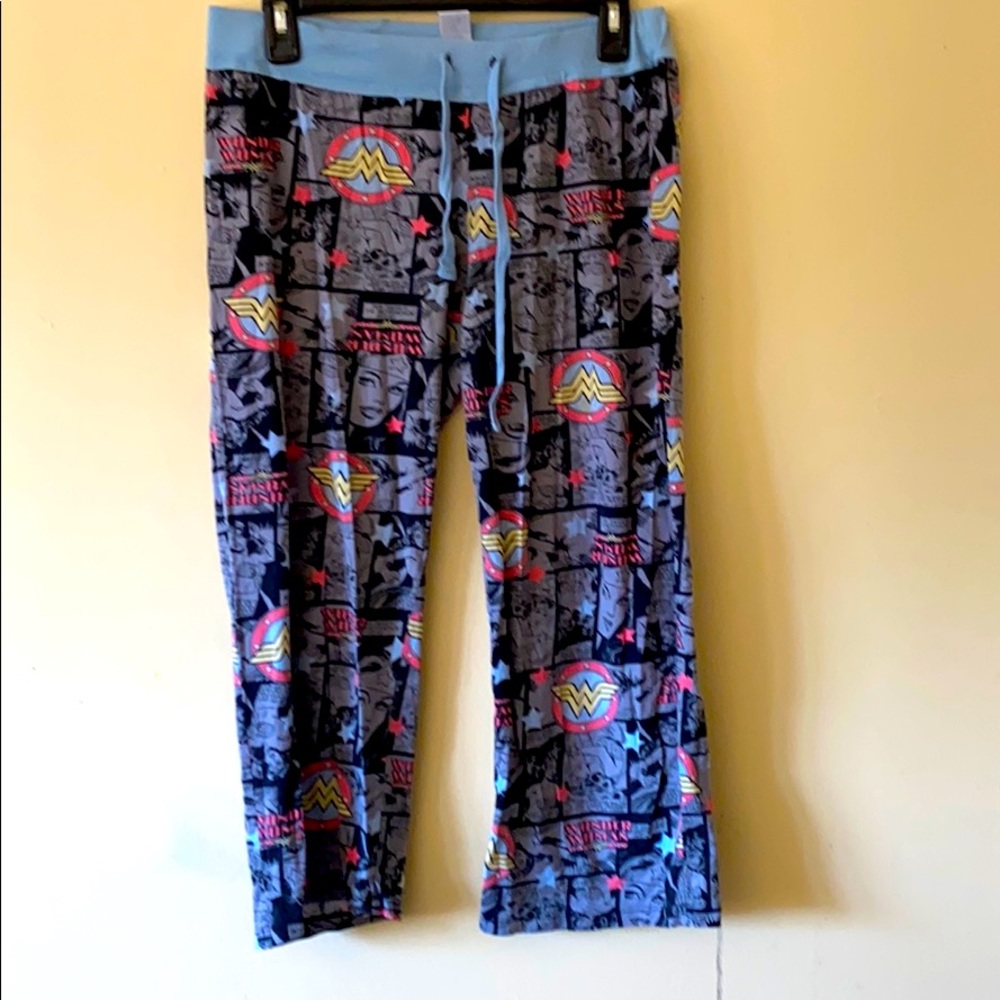 TM&DC Comics Vintage Wonder Woman sleep pants